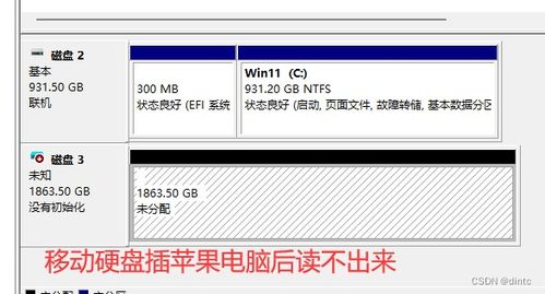 蘋果電腦無法識別移動硬盤？數據恢復與專業解決方案詳解